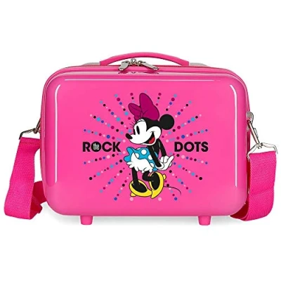 Imagen de Disney Minnie Sunny Day Maleta de cabina Azul 37x55x20 cms Rígida ABS Cierre combinación 34L 2,6Kgs 4 Ruedas dobles Equipaje Mano
