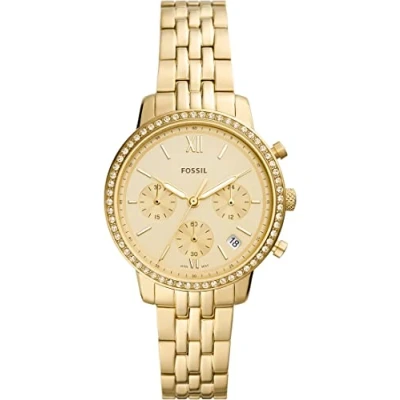 Imagen de Fossil Neutra Cronógrafo goldcoloured, Mujer, Talla: One Size, Gold coloured