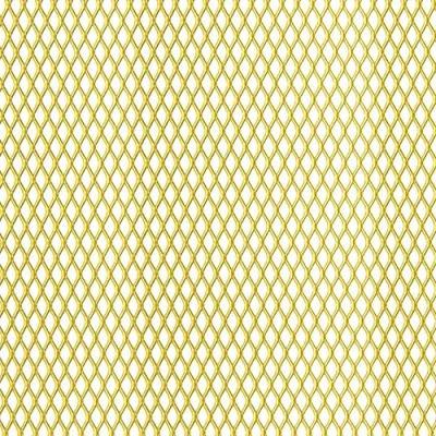 Imagen de Alberts 467272 Chapa de Metal desplegado, Aluminio, anodizado Dorado, 300 x 1000 1,6 mm