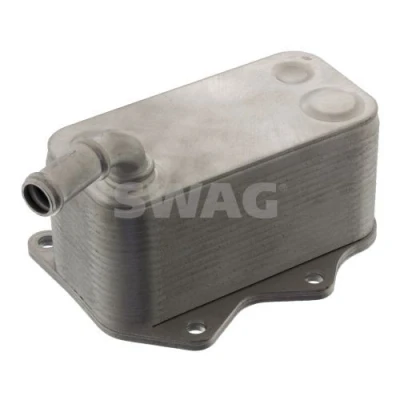 Imagen de SWAG 30 10 1008 Radiador de Aceite VOLKSWAGEN: GOLF 5, 6, Polo V Hatchback, AUDI: A3 Sportback, A4 B7 Berlina