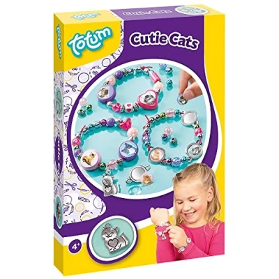 Imagen de Totum 29828 Cat Kit Creativo Pulseras Mascotas Gatitos 13x19x4, Multicolor (Tailor Made Essentials BV 29828)