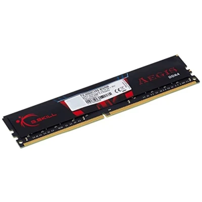 Imagen de G.Skill Aegis 8GB DDR4 3000MHz módulo de Memoria (8 GB, 1 x 8 DDR4, 3000 MHz, 288 pin DIMM, Negro)