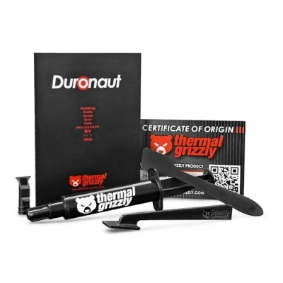 Imagen de Thermal Grizzly Duronaut 6 gramos Durabilidad mejorada y pasta térmica de alto rendimiento para una máxima conductividad mientras overclocking CPU/GPU/PS4/PS5/Xbox