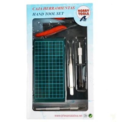 Imagen de Artesanía Latina Set de Herramientas para Modelismo en Plástico y Madera Modelo 27003 1 Kit Maquetas Montar