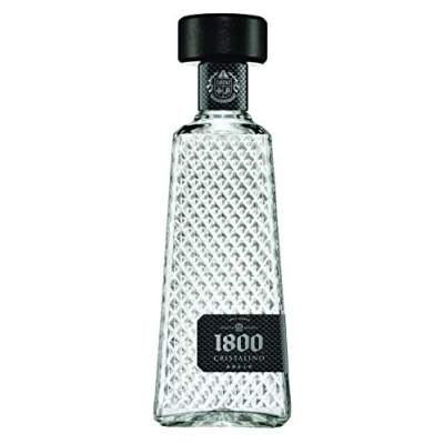 Imagen de 1800 tequila Cristalino 700ml, 38º Añejo 100% Agave Azul Auténtico tradicional