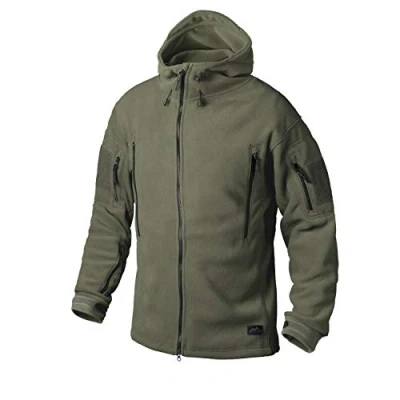 Imagen de Helikon Tex Patriot Chaqueta de forro polar doble, Hombre, BL PAT HF 02, verde oliva, S/Regular