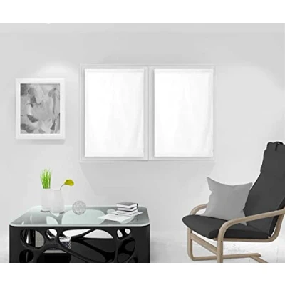 Imagen de Soleil d&#039;ocre Visillo para Ventana Dolly, Blanco, 70 x 90 cm