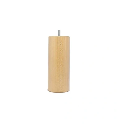 Imagen de La fabrique de Patas am20170020 Juego 4 Cama Cilindros Madera Barnizado Claro 17 x 6 cm