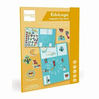 Imagen de Carletto Deutschland 276182298 Juego magnético de Aprendizaje para niños a Partir 4 años (Scratch 276182298)
