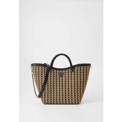Imagen de Guess Atalia TOTE Bolso de mano, Mujer, Talla: One Size, Natural/black