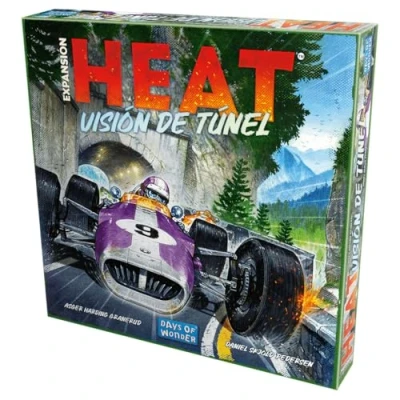 Imagen de Days of Wonder Heat: Visión De Túnel, Expansión, Juego Mesa, a Partir 10 Años, 1 7 Jugadores, 30 60 Minutos por Partida, Español