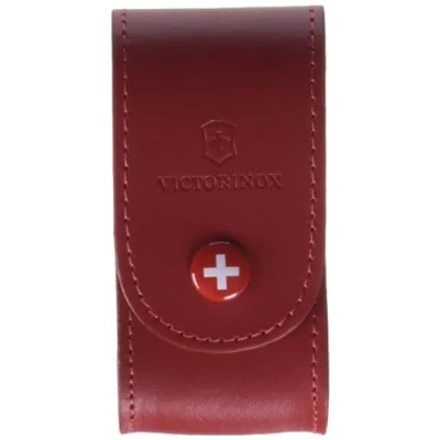 Imagen de Victorinox, Belt Pouch Leather, Accesorios, Funda para Navaja Multiuso Suiza, Bolsa chuchillo, cuero, rojo