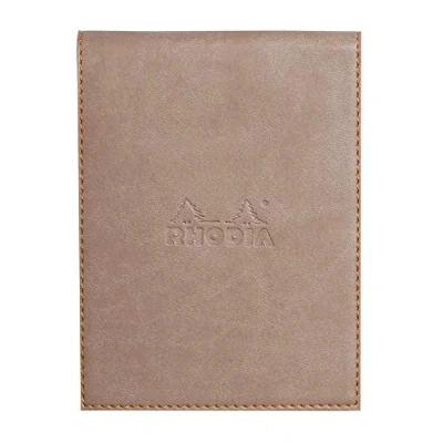 Imagen de Rhodia Boutique 95 x 130 mm bloc de notas, bloque No12 Rhodiarama Cuaderno, color taupe