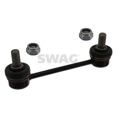 Imagen de SWAG 90 94 1644 Bieleta de suspensión Eje trasero izquierda, trasero, derecha 140 M12 x 1,25 con tuerca autofijadora Acero negro HYUNDAI: Tucson