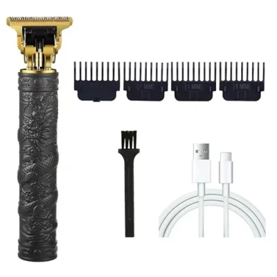 Imagen de Cortadora de pelo retro T9 para hombre, profesional recortadora, máquina corte pelo, inalámbrica, barba, afeitadora, recortadora hombres, profesional,