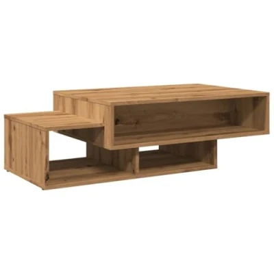 Imagen de vidaXL Mesa de Centro Madera ingeniería Roble Artisan 105x55x32 cm