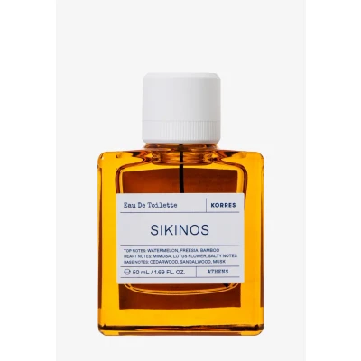Imagen de KORRES Sikinos Agua de colonia para hombre y mujer, unisex, aroma acuático floral, vegano, 50 ml