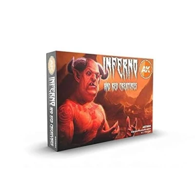 Imagen de AK Interactive AK11604 Inferno and Red Creatures 6x17ml