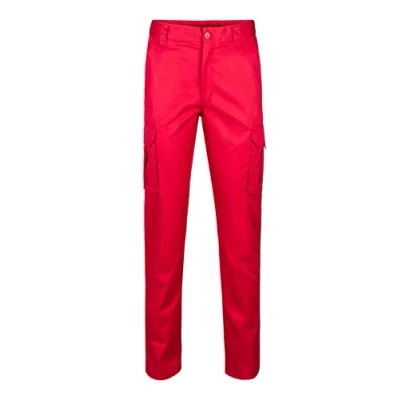 Imagen de VELILLA 103001; Pantalón Multibolsillos; Color Rojo; Talla 48