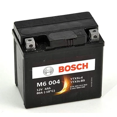 Imagen de Bosch M6004 Batería motocicleta YTX5L BS 12 V AGM 4A/h 30A