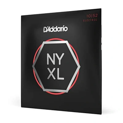 Imagen de D&#039;Addario Cuerdas Guitarra Electrica de para Eléctrica NYXL1052 Nickel Wound, Light Top/Heavy Bottom, 10 52,