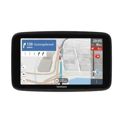 Imagen de TomTom navegador para camion GO Professional 2.ª generación (con pantalla táctil capacitiva de 5&quot; y mapas Europa, información tráfico a tiempo real.Ideal camiones,buses vehículos grandes)