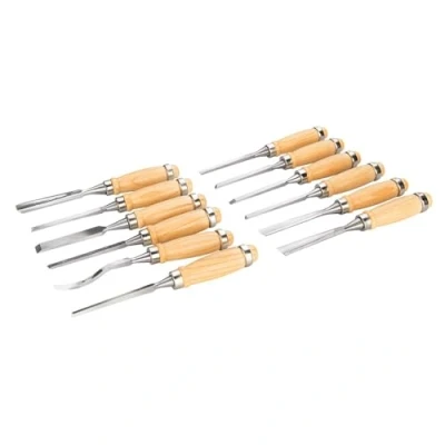 Imagen de Silverline Tools 250241 Gubias para Tallar, 200 mm Longitud, 12 Piezas