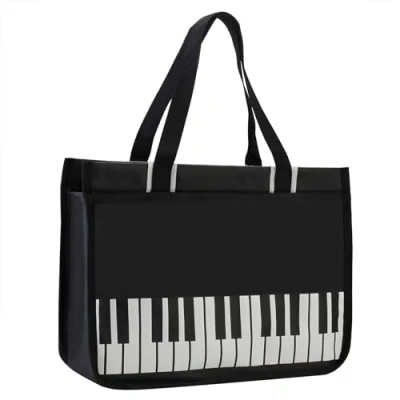 Imagen de Bolsa de hombro música, bolso mano música,tela nailon de,bolsa compras impermeable para mujer,bolsa viaje con cremallera alta nota,bolsa programa