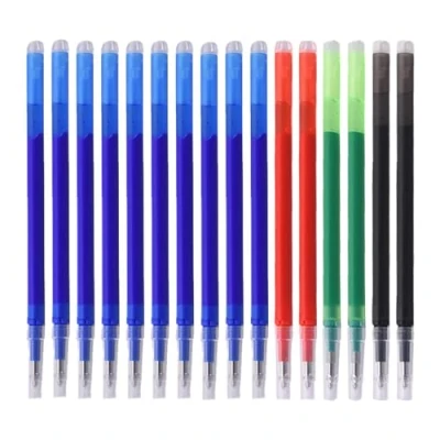 Imagen de DGUSO Recambios Borrables de Repuesto, 20 Pcs Boligrafos 0,7 mm, Recambio Boligrafo Borrable Compatible con PIlot Frixion, Longitud Escritura 400 m (Azul, Negro, Verde, rRojo)
