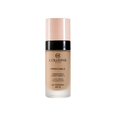 Imagen de Base de maquillaje Collistar impeccabile larga duración, tono 4N. 30 ml