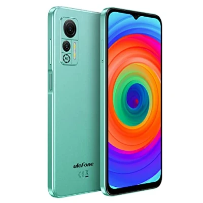 Imagen de Ulefone 4G Teléfono Móvil Libres Android 12 Note 14, Ranura para 3 Tarjetas, 2.0GHz Quad Core 3GB+16GB, Smartphone Dual SIM, 6.52&#039;&#039; HD+, Cámara 8MP+5MP, Batería 4500mAh, Desbloqueo Facial GPS Verde
