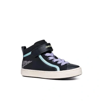 Imagen de Geox Kalispera GIRL Zapatillas altas para niños, Talla: 24, Black/lavender Zapatos