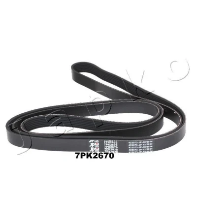 Imagen de JAPKO 7PK2670 Correa trapecial poli V 2670 7 NISSAN: Pathfinder 3, NP300 Navara Pick up, LAND ROVER: Defender SUV