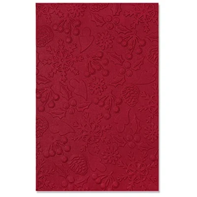 Imagen de Sizzix Carpeta de Estampado Impresiones texturizadas multinivel Patrón Invierno por Jennifer Ogborn 665972 Capítulo 3 2022, Papel, Multicolor, One Size