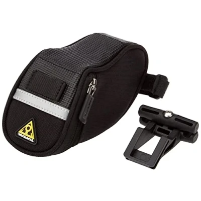 Imagen de Topeak Aero Wedge Pack (QuickClick) Bolsa para sillĂ&quot;n de Bicicletas, Color Negro, Talla M
