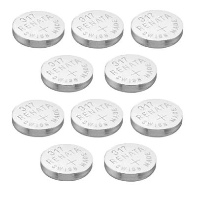 Imagen de Renata 10 x 317 Reloj batería Suizo Hizo Plata óxido 1,5 v (SR516SW