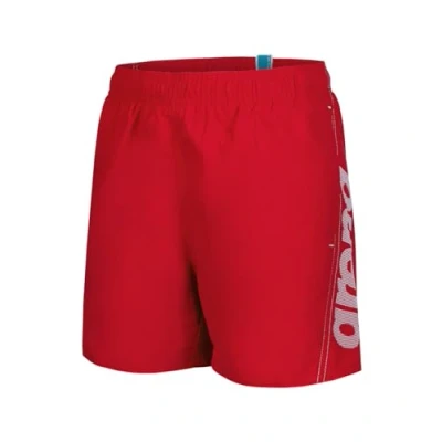 Imagen de Arena Fundamentals Logo JR Boxer R, Pantalones Cortos de Playa Niños, Red White,