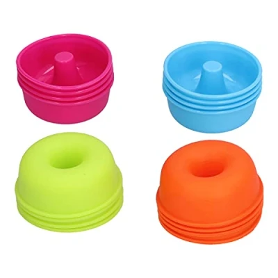 Imagen de Molde Donuts Silicona, Donuts, de Silicona para Hornear, Hornear Pudines Pasteles