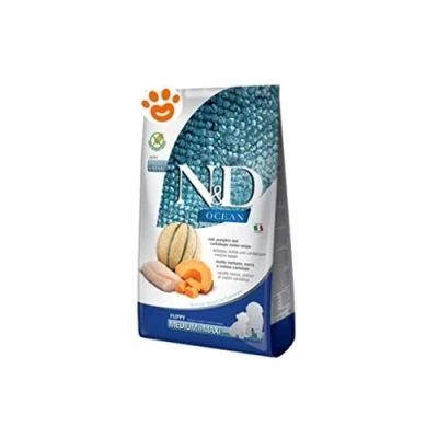 Imagen de FARMINA ND Dog Ocean Puppy Bacalao Pumpkin Medium Maxi 12KG