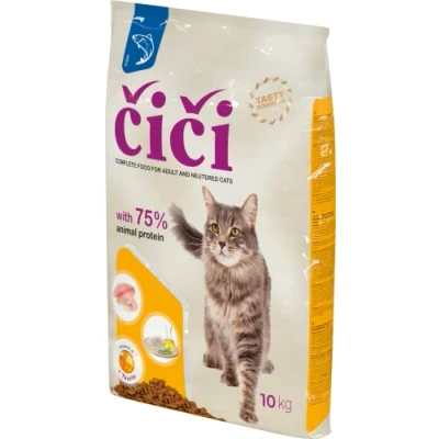 Imagen de Alimento seco Completo para Gatos CiCi Adultos y castrados, con Pescado 10 kg