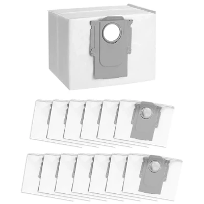 Imagen de 14 Bolsas de Repuesto Compatibles con Roborock S8+/S8 Pro Ultra/S7 MaxV Ultra/Q7+/Q7 Max+/Q8 Max+/ Q5 Pro+/T8 Aspiradoras, Accesorios Bolsa Polvo para