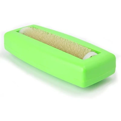 Imagen de Cepillo de miga Crumpy papel mesa escoba Alfombra barrendero aspiradora mano Cepillos Coche Caravana Rapido verde
