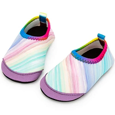 Imagen de Yorgou Zapatos de Agua para niños y niñas, Playa pequeños, Calcetines acuáticos Descalzos Antideslizantes Piscina