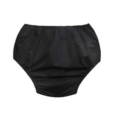 Imagen de Calzoncillos impermeables para incontinencia mujer (L, negro)