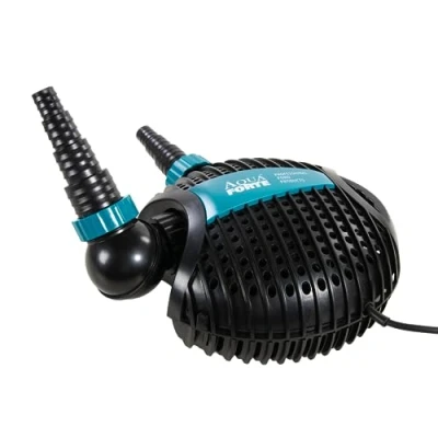 Imagen de Bomba de estanque AquaForte O 4.600, 35 vatios, caudal máximo 4,6 m3 por hora, altura máxima 2,6 m, longitud del cable 10 motor asíncrono, bombea partículas suciedad hasta 6 mm
