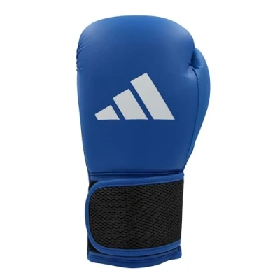 Imagen de adidas Unisex Adultos Hybrid 25 Guantes de Boxeo Azul, 12 oz EU