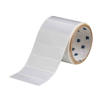 Imagen de BBP81 Brady THT 18 413 3 etiqueta de poliéster plata mate 76,20 x 25,40 mm
