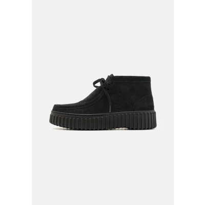 Imagen de Clarks Torhill MOSS Zapatos con cordones, Mujer, Talla: 40, Black Cuero velour
