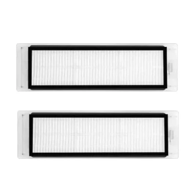 Imagen de TALENTEC home 2x Filtro HEPA Repuesto Compatible con Xiaomi Roborock S5, S5 MAX, S50, S51, S55, S6, Pure, MaxV, S60, S65, E25, E35; Robot Limpieza Aspirador Plástico ABS Transparente y Blanco