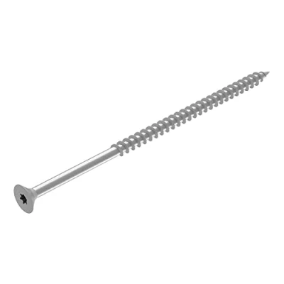 Imagen de SECCARO tornillo para madera aglomerada, 5 x 120 mm, acero inoxidable V2A, VA A2, con rosca parcial, 75 unidades